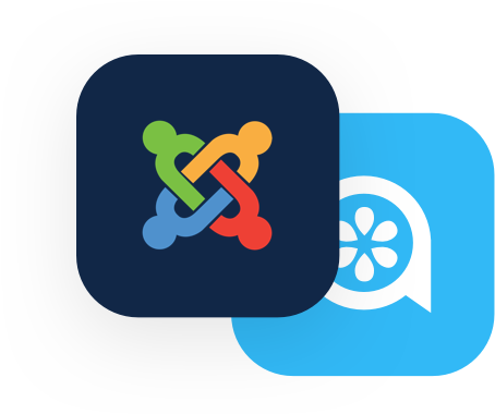 Joomla and Lime Talk logo