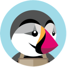 PrestaShop page with chat plugin